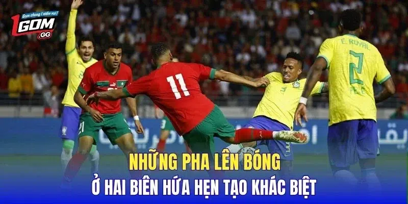 Những pha lên bóng ở hai biên hứa hẹn tạo khác biệt
